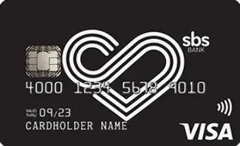 SBS Visa credit card with no annual fee