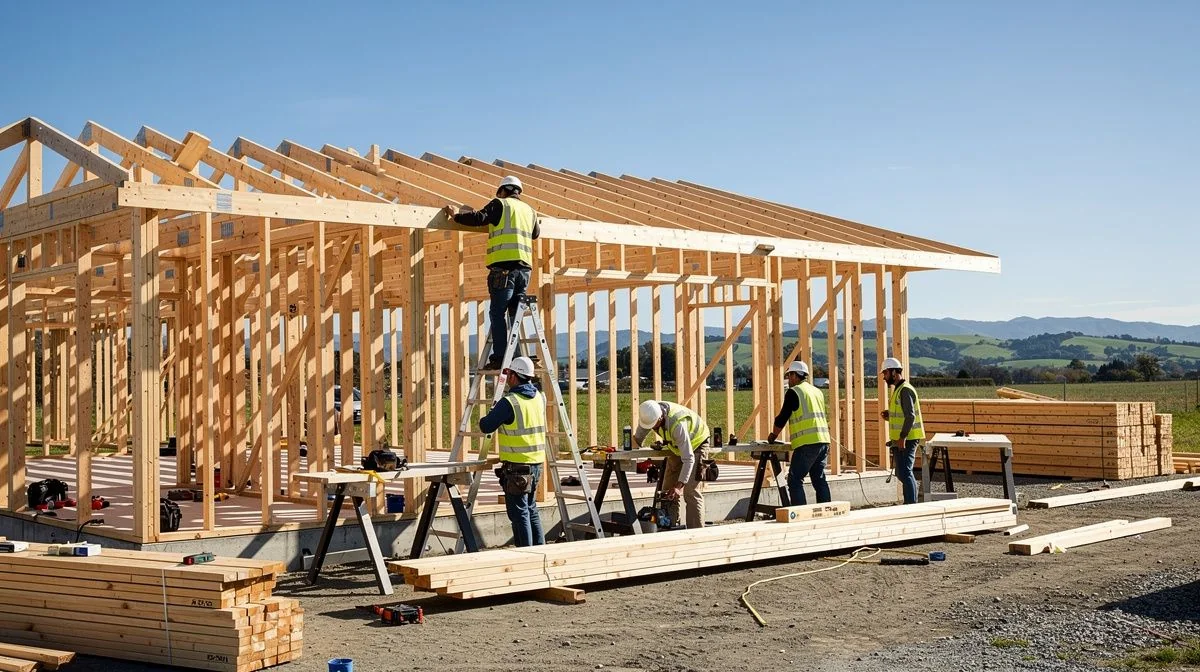 Builders in Blenheim