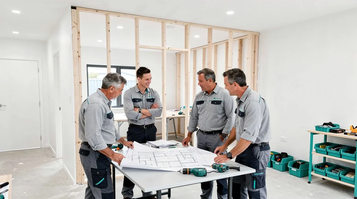 Builders in New Plymouth