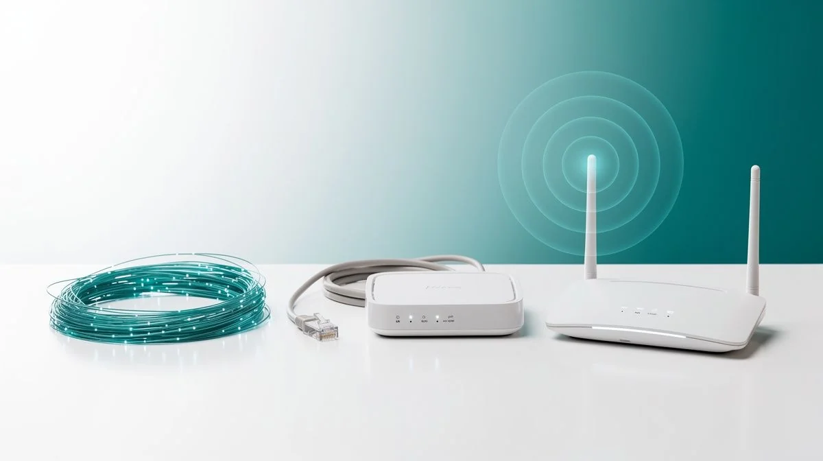 Fibre vs ADSL vs Wireless Broadband