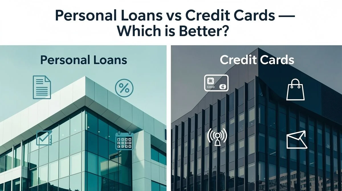 Personal Loans vs Credit Cards — Which is Better?